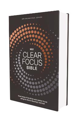 [9780310465515] NIV Clear Focus Bible Hardcover Charcoal/Copper (08/25)