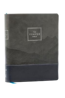 [9781400345403] NIV Prayer Bible: Pray Gods Word Cover to Cover Black/Gray Leathersoft (07/25)
