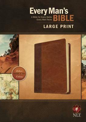 [9781496407672] NLT Every Man's Bible L/P Brown/Black