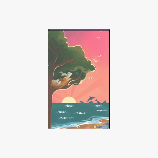 [9781496486554] NLT Go Bible for Kids Beach Sunrise