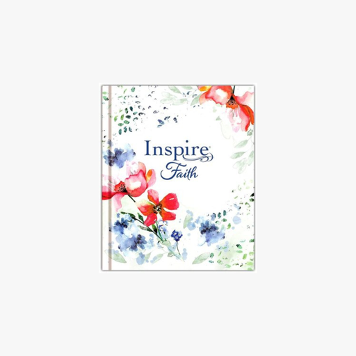 [9781496490841] NLT Inspire Faith Bible L/P H/C Wildflower