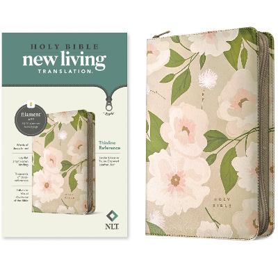 [9781496489906] NLT Thinline Reference Zipper Filament Blossom (06/25)