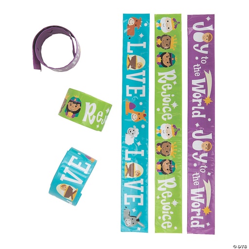 [13949882] Nativity Slap Bracelet Single