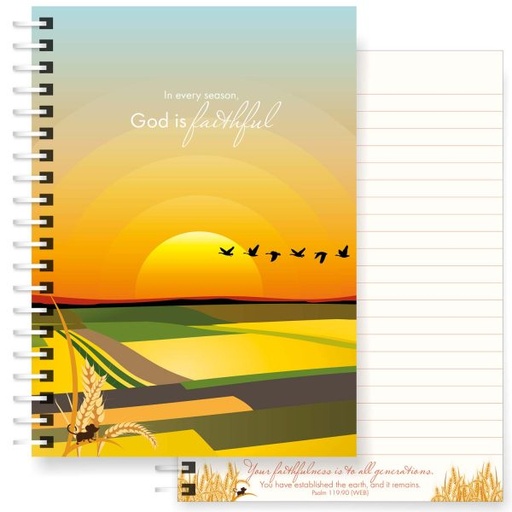 [N182] Notebook God Is Faithful A5