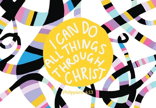[KIENK0010] PIO I Can Do All Things Through Christ 25Pc