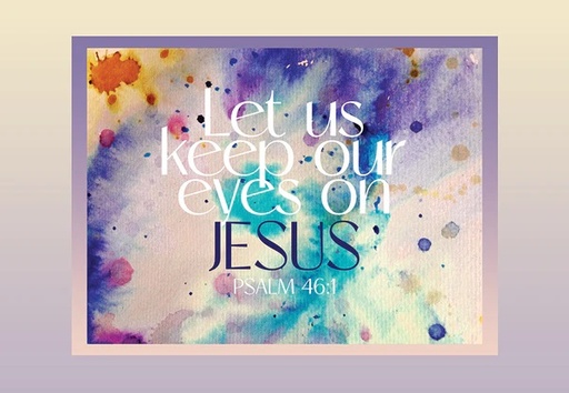 [KIENK0045] PIO Let Us Keep Our Eyes On Jesus 25Pc