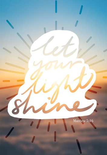 [KIENK0011] PIO Let Your Light Shine 25Pc
