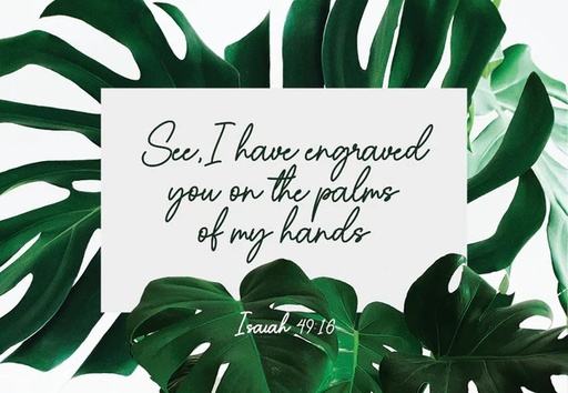 [KIENK0015] PIO See I Have Engraved You On The Palms 25Pc