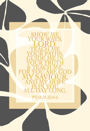 [KIENK0026] PIO Show Me Your Ways Lord 25Pc
