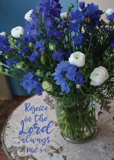 [KIENP0032] Post Lg: Rejoice In The Lord Always