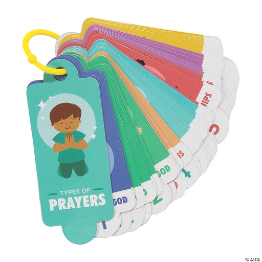 [13950000SINGLE] Prayer Starter Cards on a Ring Single