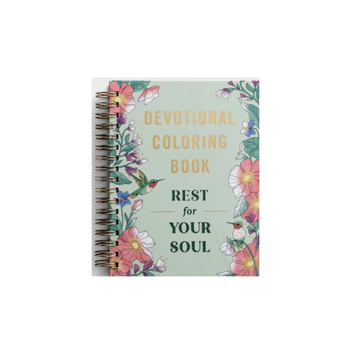 [U2297] Rest For Your Soul Devotional Colouring Book