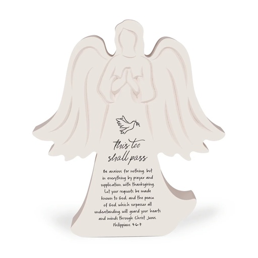 [SAT0473] Shape Décor Angel This Too Shall Pass