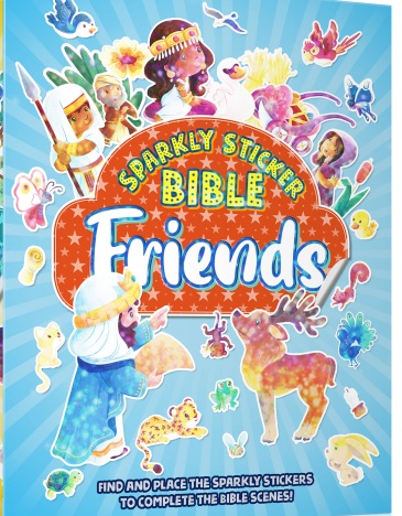[9788772034249] Sparkly Sticker Bible Friends
