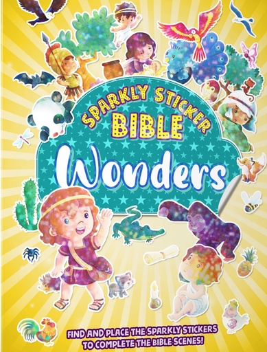 [9788772034263] Sparkly Sticker Bible Wonders