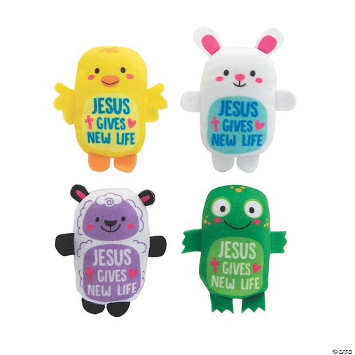 [13962096] Stuffed Animal Jesus Gives New Life Single Assorted 