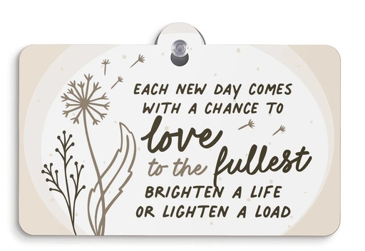 [SSH0029] Suction Sign Each New Day