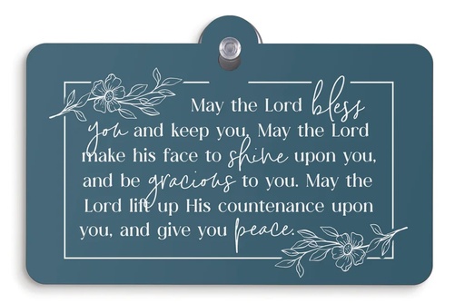 [SSH0025] Suction Sign May The Lord Bless You