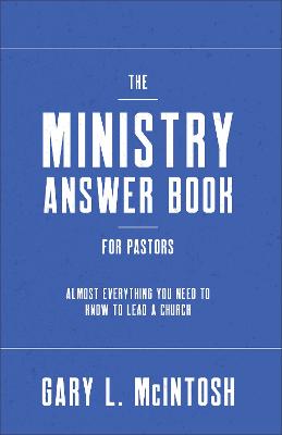 [9780801094903] The Ministry Answer Book for Pastors (08/25)