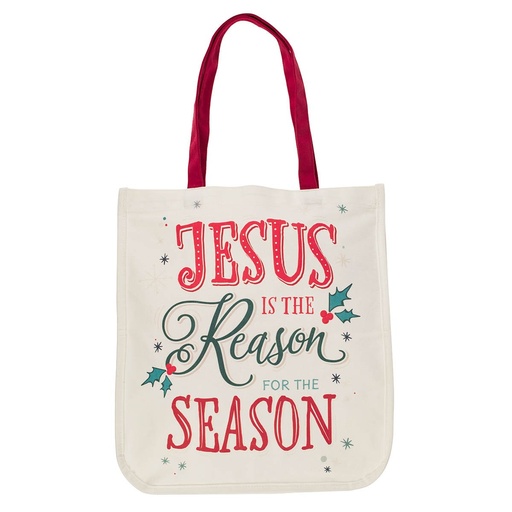 [TOT227] Tote Bag  Jesus Is The Reason Canvas 
