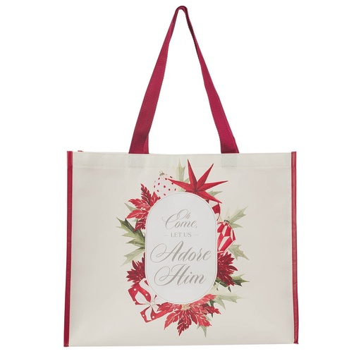 [TOT188] Tote Bag Adore Him Large Canvas