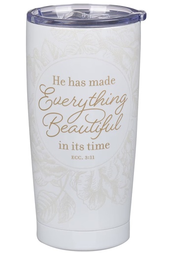 [SMUG285] Tumbler Everything Beautiful Ivory Ecc 3:11