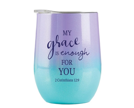 [GEWB5492-SM] Tumbler Mug My Grace Is Enough For You