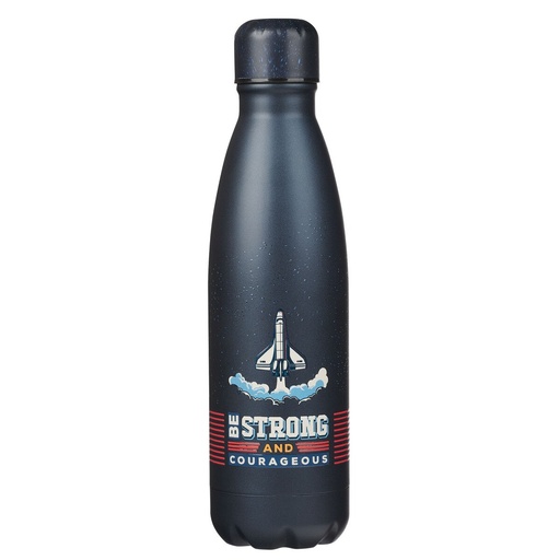 [FLS123] Water Bottle Be Strong Space Blue SS 