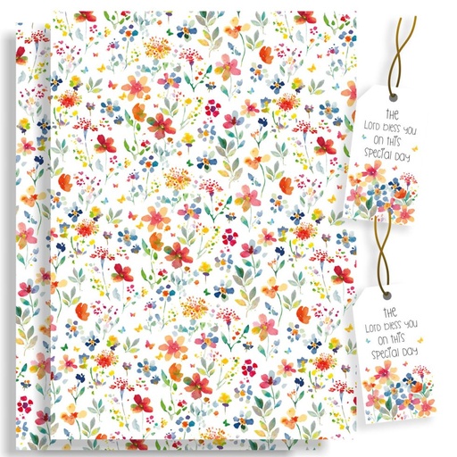 [WP2] Wrapping Paper Flowers