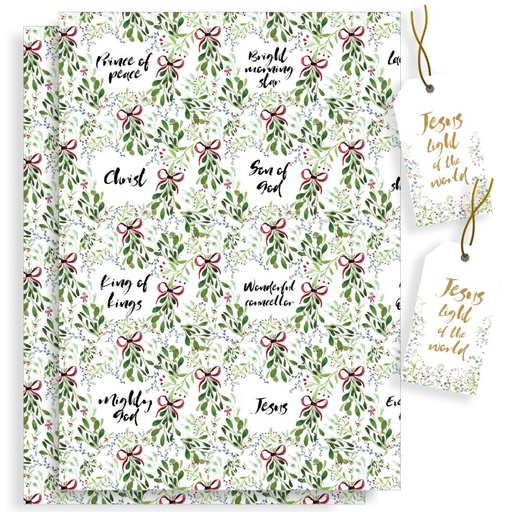 [CMWP7] Wrapping Paper Names of God