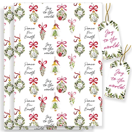 [CMWP6] Wrapping Paper Peace On Earth