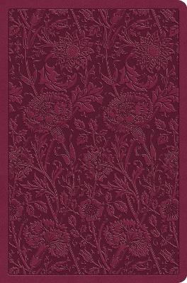 [9798874902803] ESV Value Compact Bible (TruTone, Raspberry, Floral Design)  