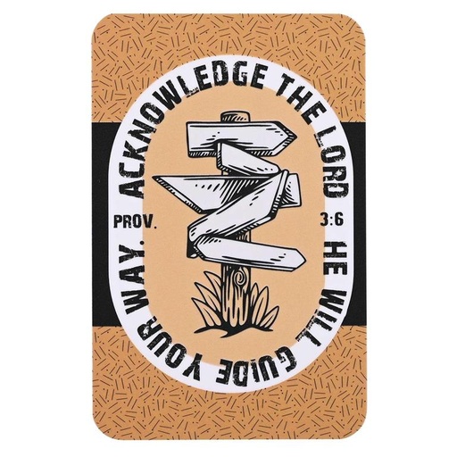 [BKMPK-673] Pocket Card Acknowledge The Lord (03/25)