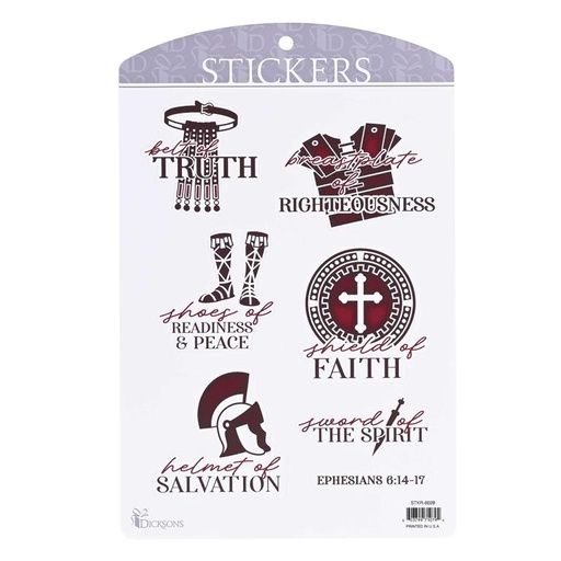 [STKR-6028] Sticker Full Armor Of God Collection (03/25)