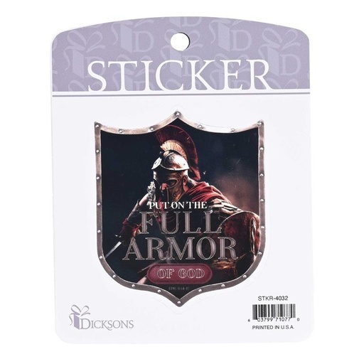 [STKR-4032] Sticker Put On The Full Armor Of God (03/25)