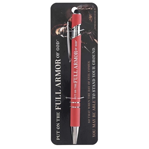 [W-555] Gift Pen with Bookmark Full Armor of God (03/25)