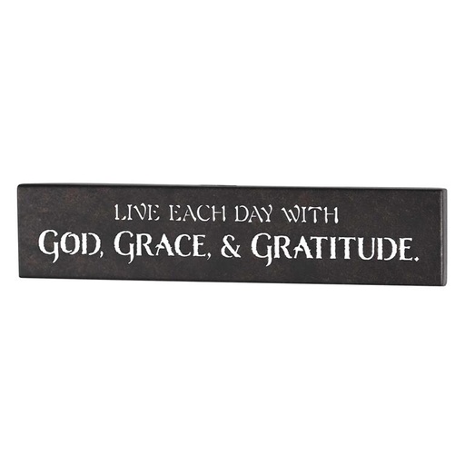 [WPLQM-20] Wall Hanging Metal God Grace & Gratitude (03/25)