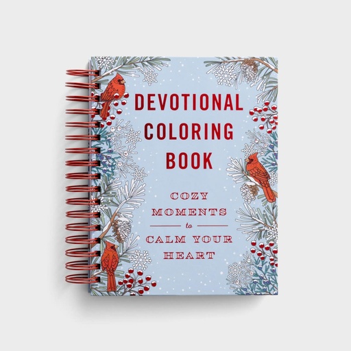 [U1225] Cozy Moments to Calm Your Heart Devotional Colouring Book (04/25)