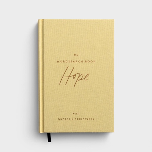 [U3079] Wordsearch Book: Hope with Quotes and Scriptures (04/25)