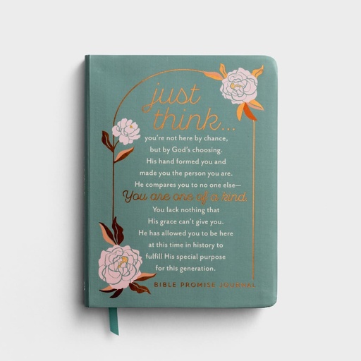 [U3080] Journal Just Think: Bible Promise Teal (04/25)