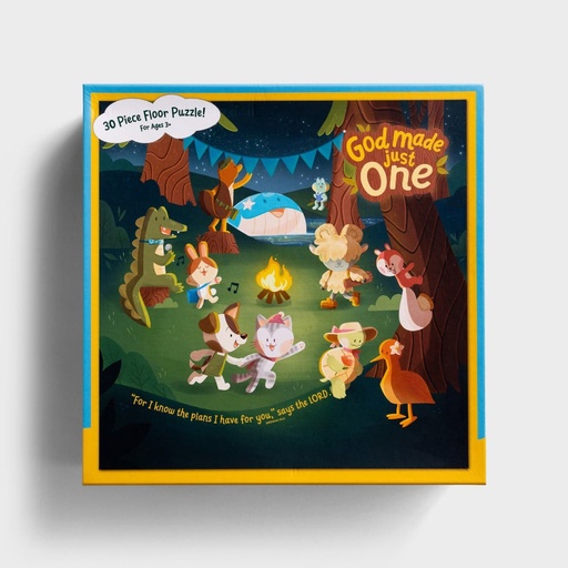 [J8773] God Made Just One Puzzle 30Pc (04/25)