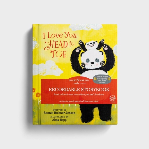 [J7057] I Love You Head to Toe Recordable Storybook (04/25)