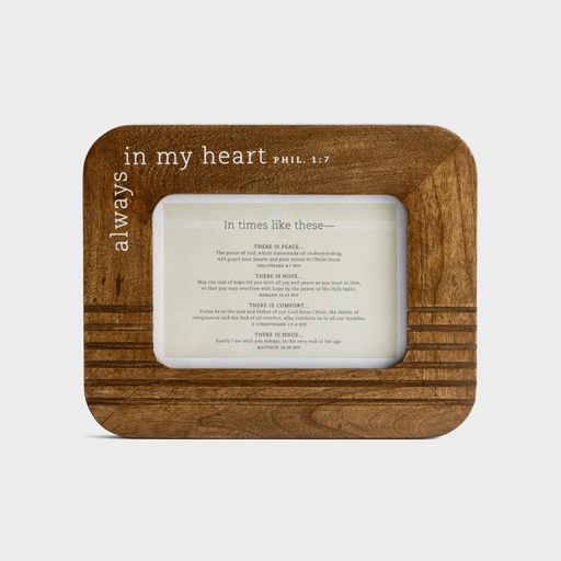 [U2252] Photo Frame in My Heart Natural (04/25)