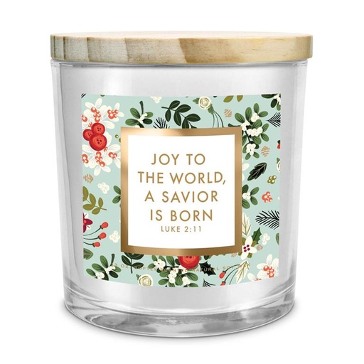 [35054L] Candle Joy To the World 