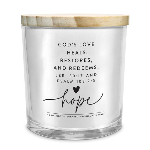 [35039L] Candle Gods Love Heals Restores (04/25)
