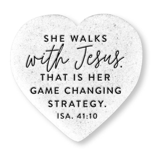 [40756L] Cast Stone Heart She Walks 