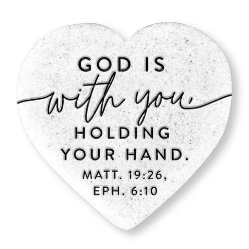 [40758L] Cast Stone Heart God Is with You 