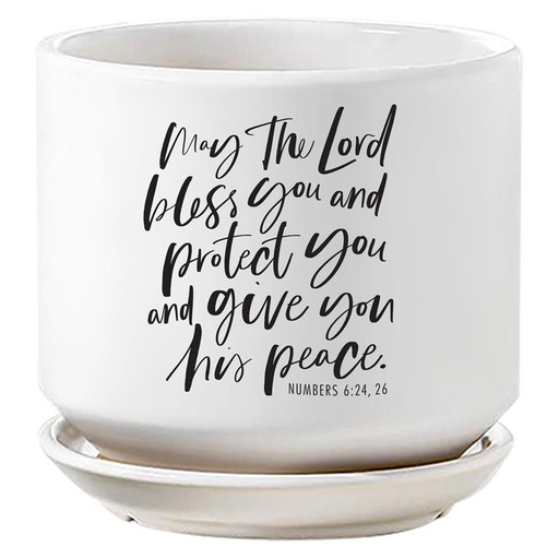 [50004L] Planter May the Lord Bless You (04/25)