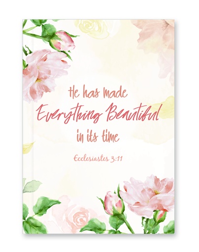 [SEJH56263-WM] Journal Everything Beautiful Floral Hardcover (08/25)