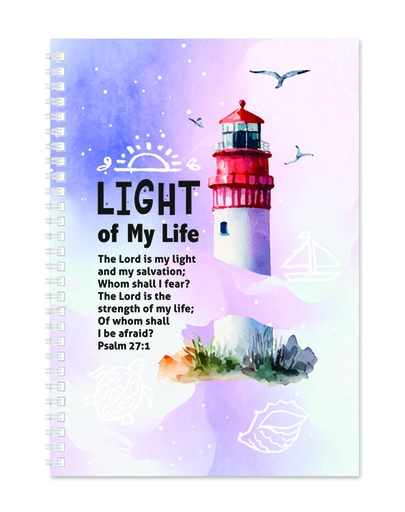 [SENB56242-WM] Journal Light of My Life Wirebound